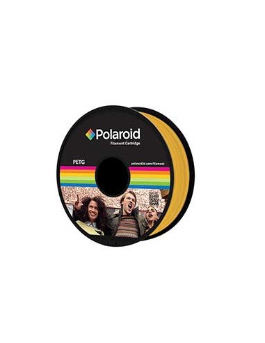 Filamento Polaroid Universal PETG 1.75mm 1Kg Amarelo