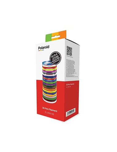 Pack Filamentos Polaroid Canetas 3D (PLA 20 cores 1.75mm) +2