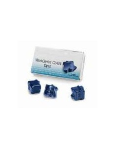 Tinta Solida p/ Xerox C2424 Cyan Pack 3un