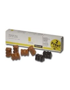 Phaser 840 Color Stick Amarelo 5un+2un Preto