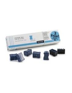 Phaser 850 Color Stick Cyan 5un+2un Preto