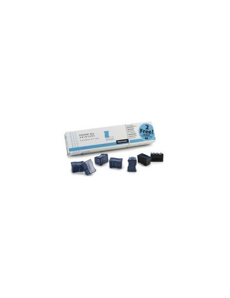 Phaser 850 Color Stick Cyan 5un+2un Preto