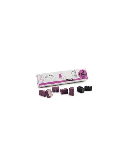 Phaser 850 Color Stick Magenta 5un+2un Preto