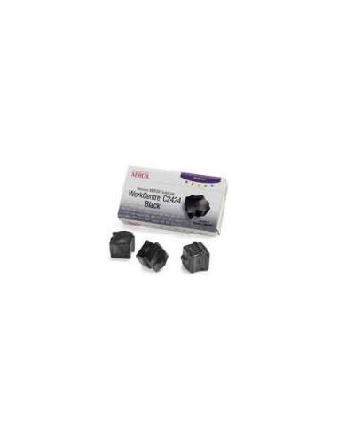 Tinta Solida Xerox C2424 Preto Pack 3un