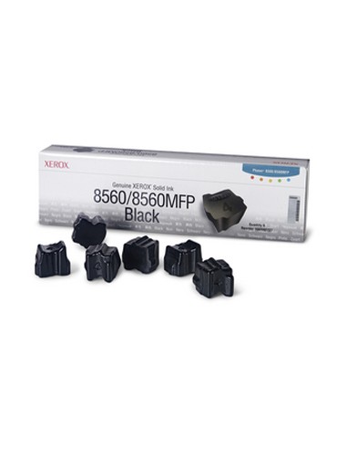 Tinta Sólida Xerox 8560 Series Preto Pack 6Uds