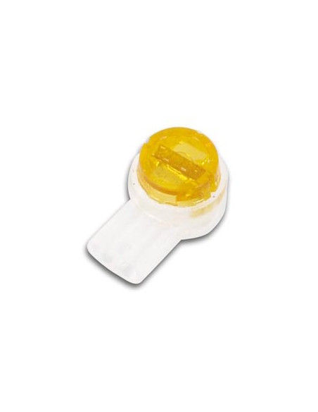 Conector de pressao UP2A,Cor laranja 2 fios,0.4-0.8mm 50un