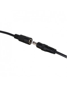 Conector DC com cabo macho/femea