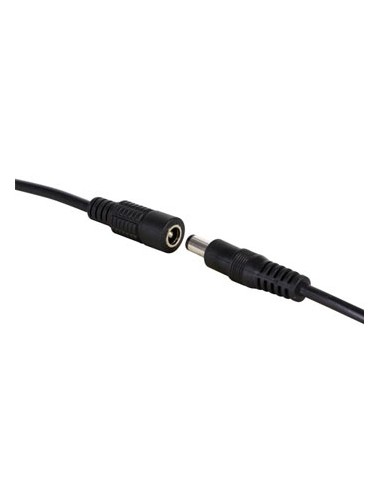 Conector DC com cabo macho/femea