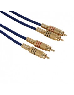 Cabo Audio Alta Qualidade 2 xRCA m/m 1,5m