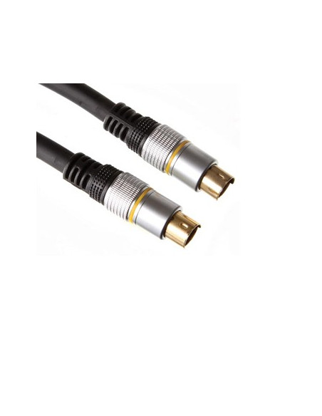 Cabo S-VHS profissional macho/macho 2,5mt