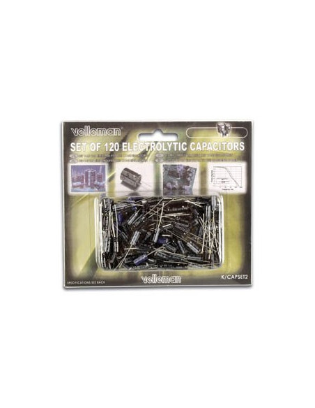 Set de condensadores electroliticos 120un