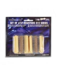 Set de 610 resistencias serie E-12