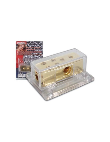 Terminais de alta amperagem p/Auto Hi-Fi