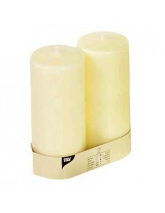 Velas Decorativas Marfim 2un