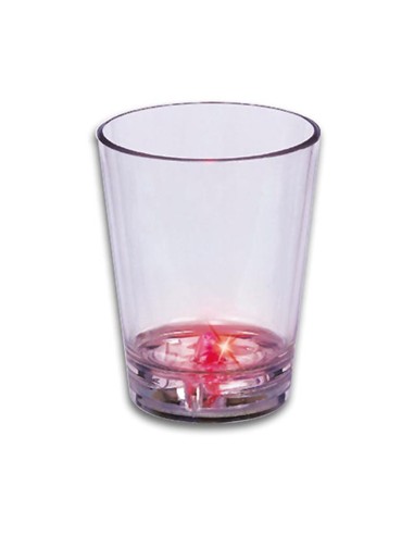 Copo Shots 1 LED Vermelho