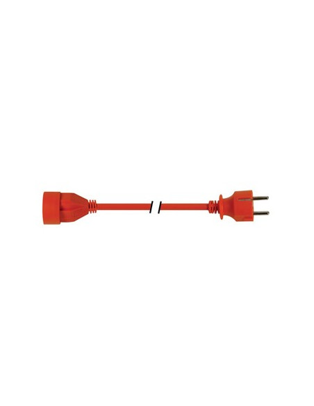 Extensao Electrica 20mts Laranja