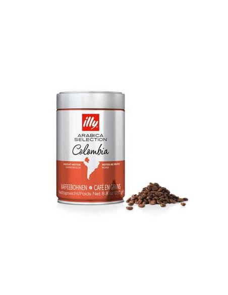 Café Grão ILLY Arábica Seleção Colômbia Lata 250gr