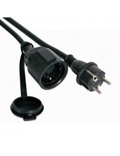 Extensao Electrica 10 mt Preto