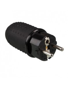 Ficha Schuko Borracha IP44