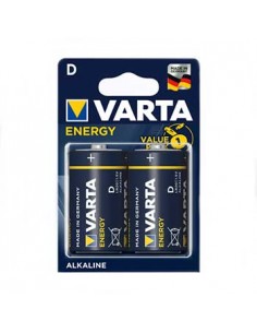 Pilhas Alcalinas Varta Energy LR20 (D) 1.5V 15000mAh 2un
