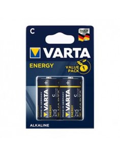 Pilhas Alcalinas Varta Energy LR14 (C) 1.5V 7000mAh 2un