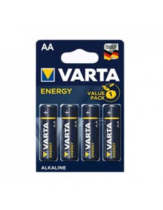 Pilhas Alcalinas Varta Energy LR6 AA 1.5V 2600mAh 4un