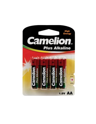 Pilhas Alcalinas AA LR6 1,5V-2600mAh 4un