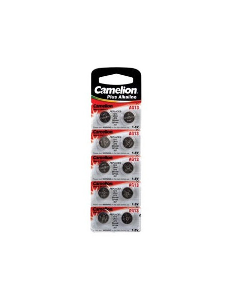 Pilhas 1.5V-125mAh LR44 10un