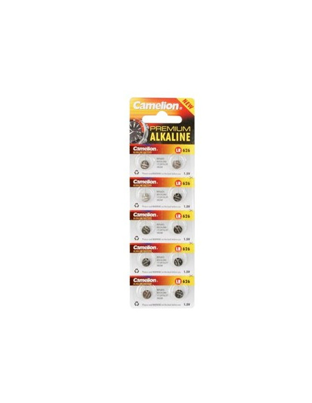 Pilhas 1.5V-18mAh LR626/AG4 10un