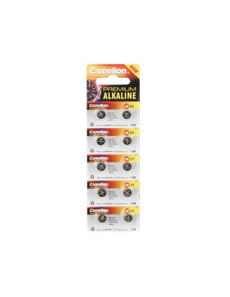 Pilhas LR41/AG3 1.5V-68mAh Relógios 10un