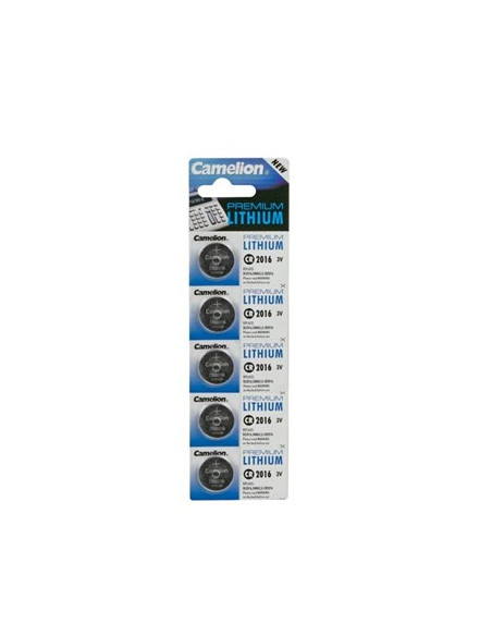 Pilha Lithium 2016 3,0V 85mAh 5un/blister