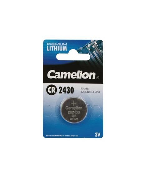 Pilhas de LITHIUM 2430 3.0V-280mAh-1un/blis