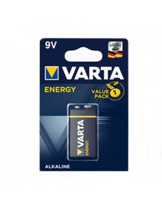 Pilha Alcalina Varta Energy 6LR61 9V 530mAh - 1un