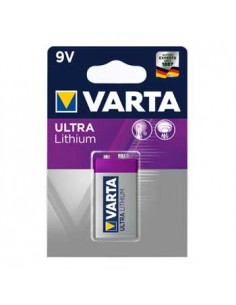 Pilha Lithium profissional Varta (6122) 9V-1200mAh 1un