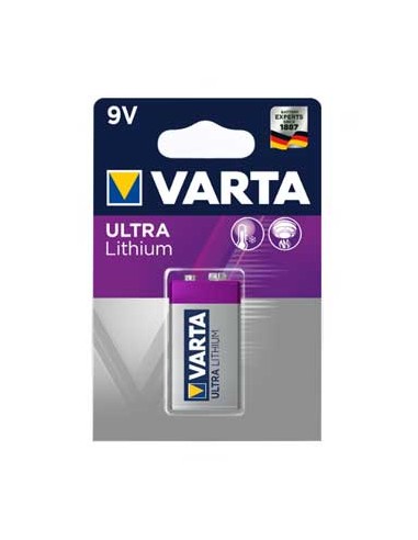 Pilha Lithium profissional Varta (6122) 9V-1200mAh 1un