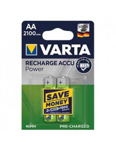 Pilhas Recarregáveis Varta 2100mAh AA HR6 1.2V 2un