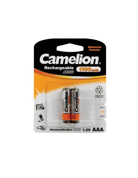 Pilhas Recarregáveis  AAA 1.2V-1100mAh 2un