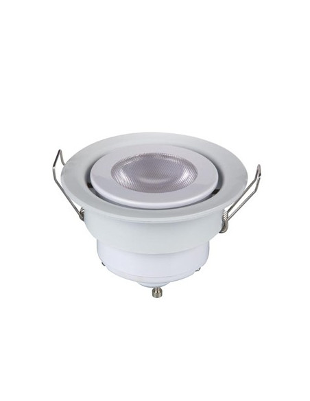 Lampada de tecto embutida com armacao LED 5 W - GU10 - 230V