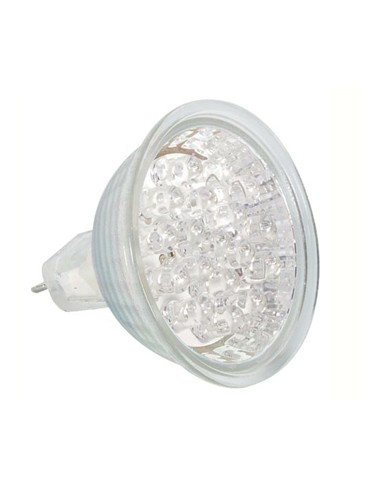 Lampada LED 1W branco quente (2800-3500K) 12VAC - MR16