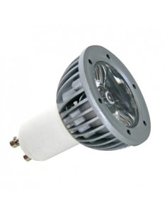 Lampada LED alta qualidade 1W branco frio (6400K) 220V GU10