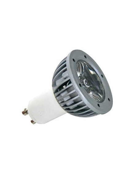 Lampada LED alta qualidade 1W branco frio (6400K) 220V GU10