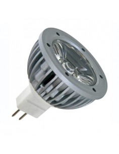 Lampada LED 1W branco frio (6400K) 12VAC/DC - MR16