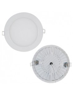 Projetor de Encastrar LED 12W - Modelo Redondo Branco