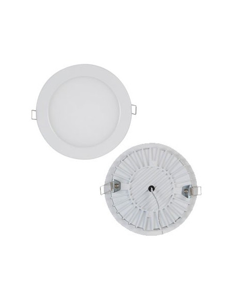 Projetor de Encastrar LED 12W - Modelo Redondo Branco