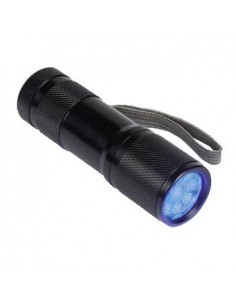 Lanterna 9 LED's UV