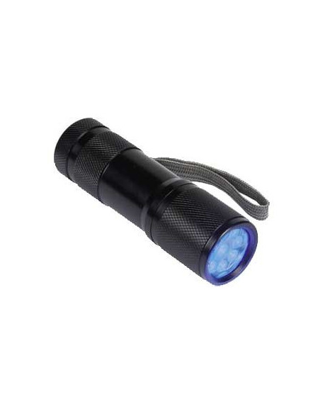 Lanterna 9 LED's UV
