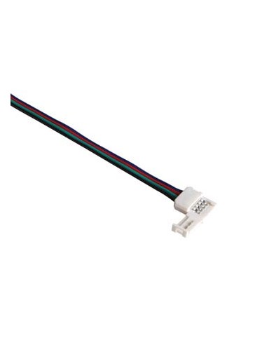 Conector com cabo para fitas LED RGB (5050)