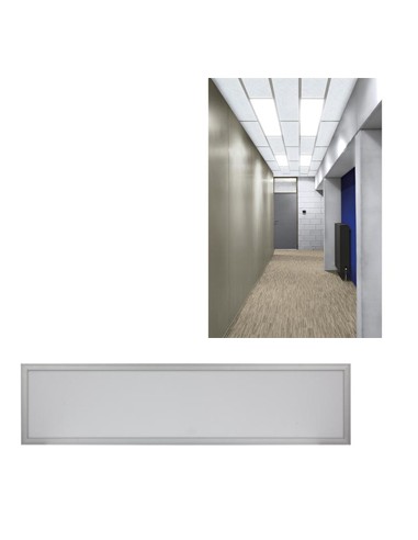 Painel de iluminacao LED 30 x 120 cm - branco neutro 41 W