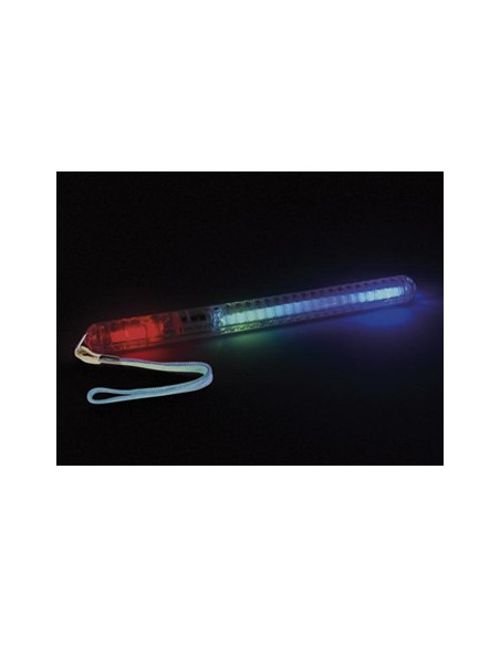 Varinha de sinalizacao LED multicolorida