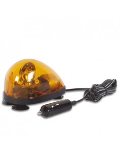 Luz rotativa de sinalizacao de emergencia para auto - Amber
